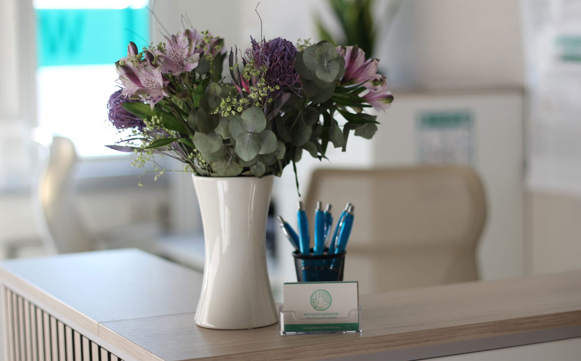 Rezeption Physiotherapie Michaela Schlender Detail