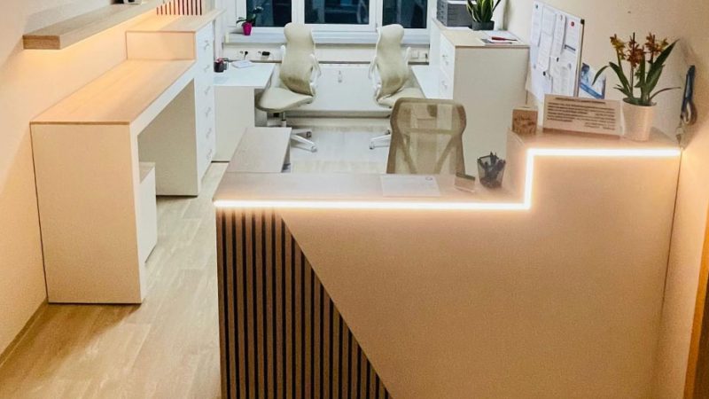 Rezeption Physiotherapie Michaela Schlender Vollansicht